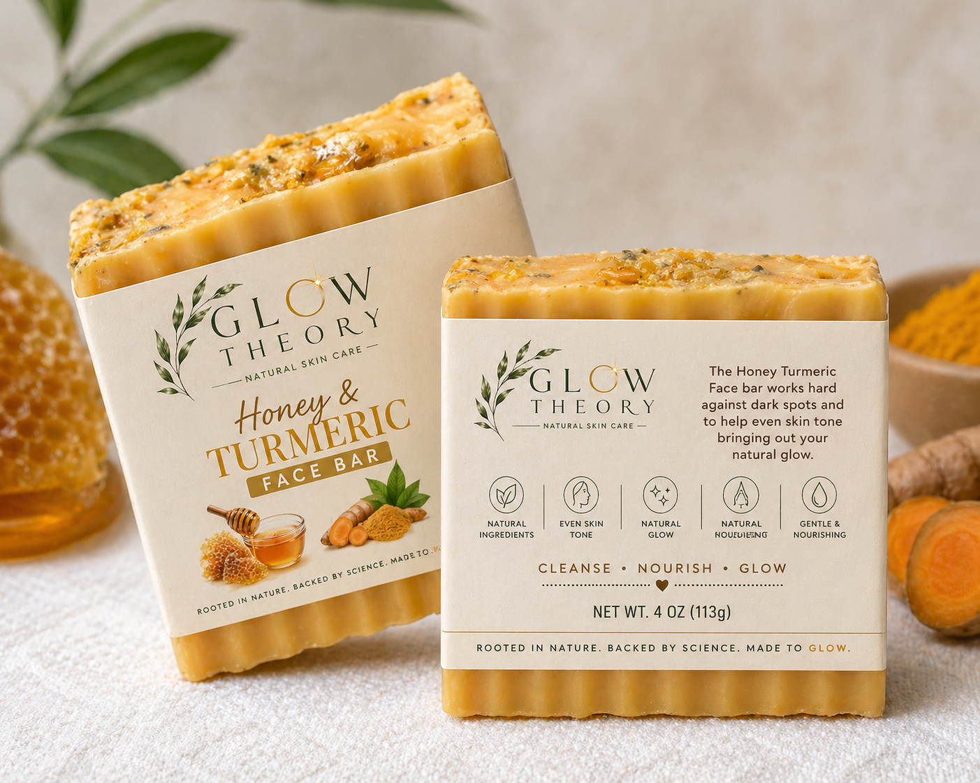 Big Honey and Turmeric Bar