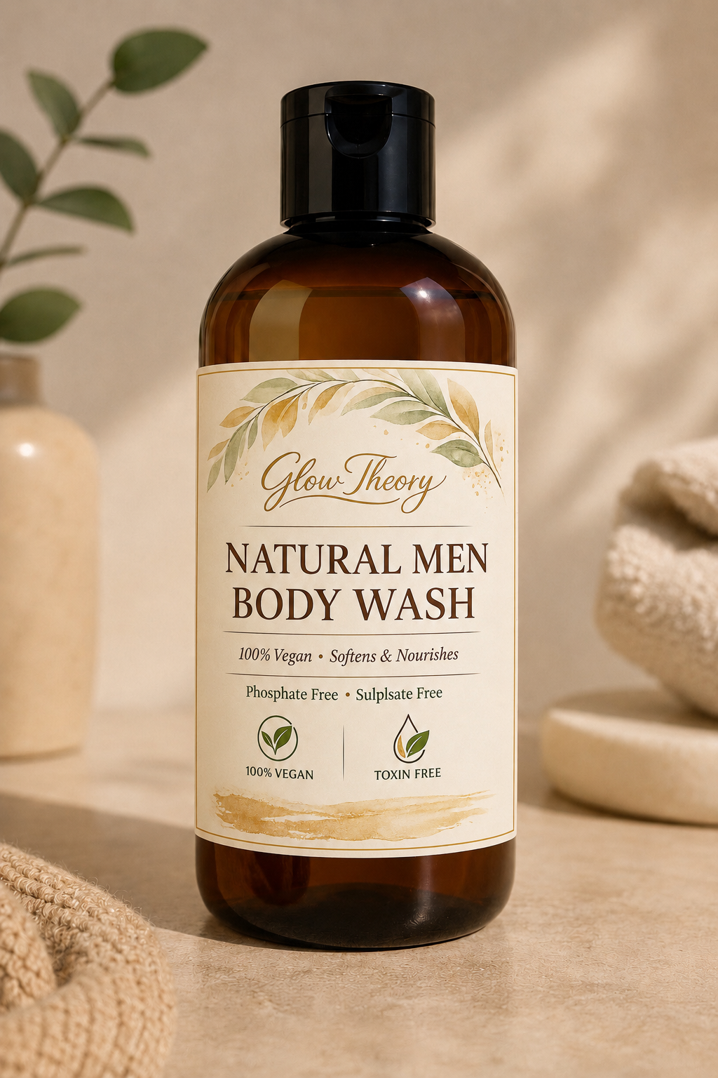 Natural men Body Wash