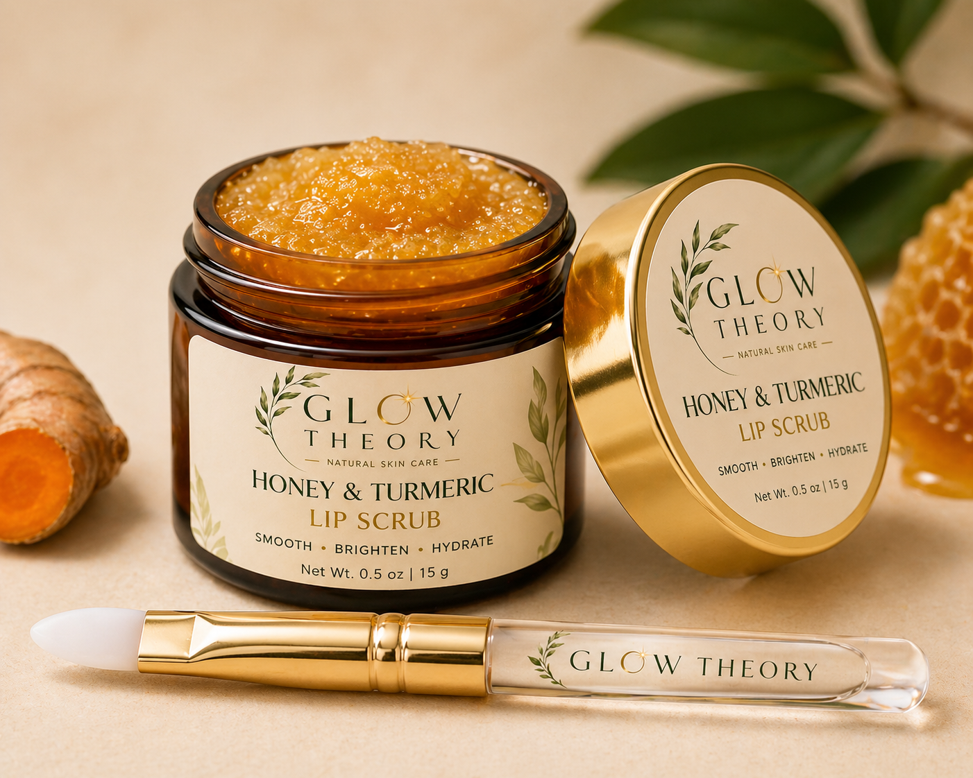 Lip Scrub and Brush