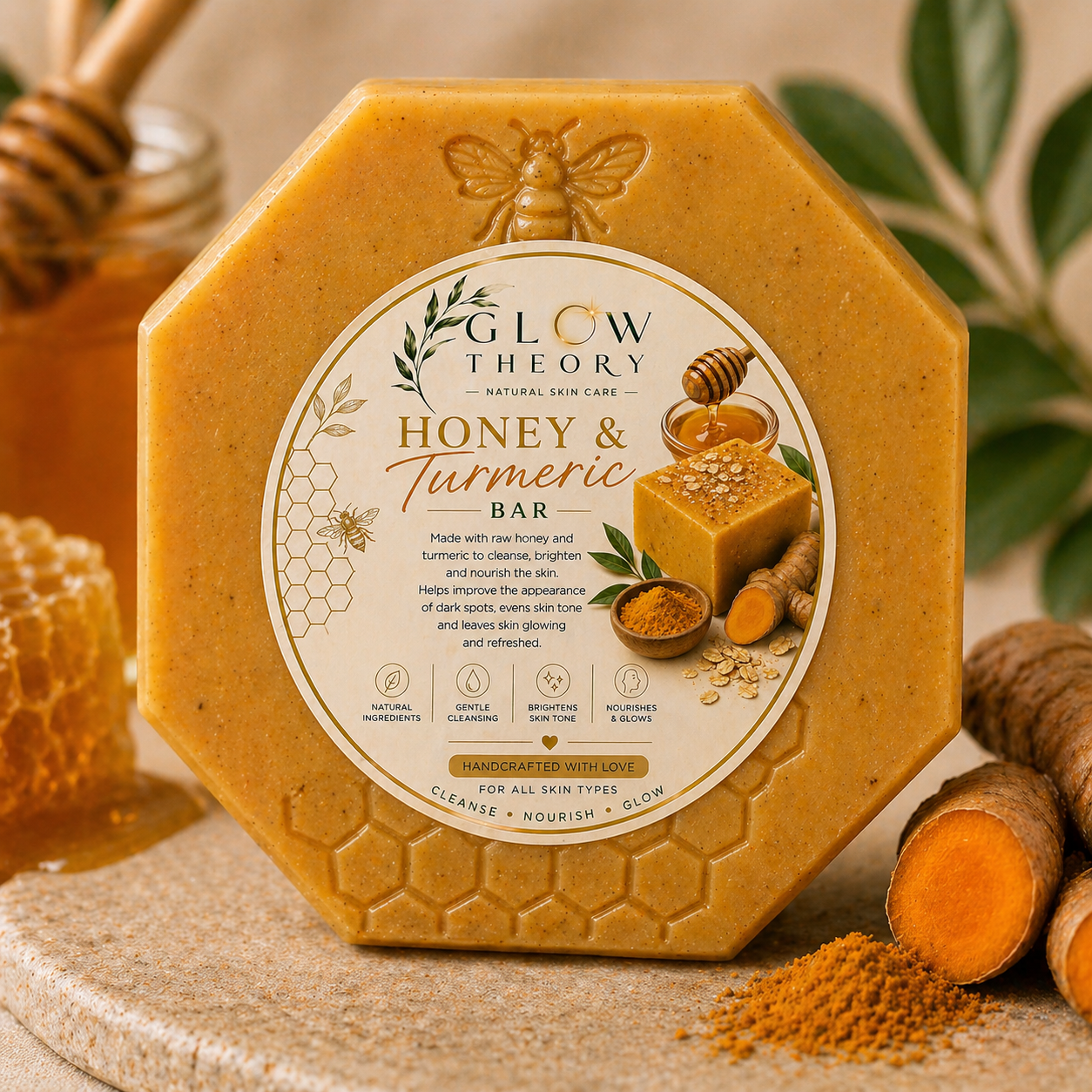Honey and Turmeric Bar